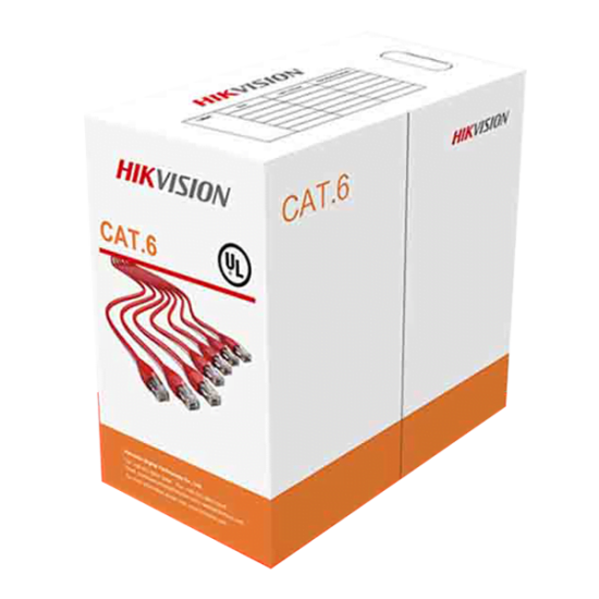 Hikvision DS-1LN6U-SC0 Cat 6 Cable