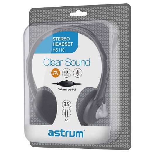 Astrum HS110 Wired Headset And Mic