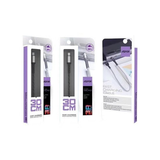 Aspor A165 Type C Data Cable With Fast Charging