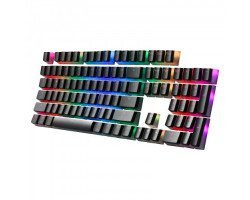 Redragon A130 Pudding Black 104 Keys Standard Doubleshot PBT Keycap Set