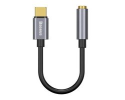 Baseus Type-C Male to 3.5mm Female Adapter L54 Deep Grey