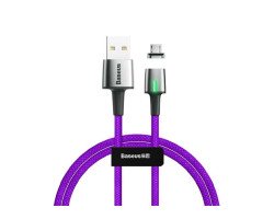 Baseus Zinc Magnetic Cable USB For Micro 1.5A 2m(Charging)Purple-CAMXC-G05