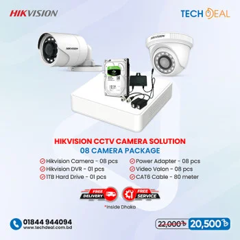 Hikvision unit CCTV Camera package