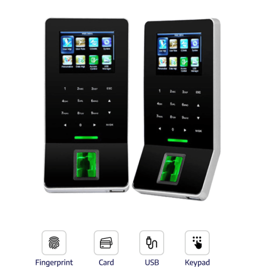 ZKTeco F22 fingerprint time attendance access control terminal