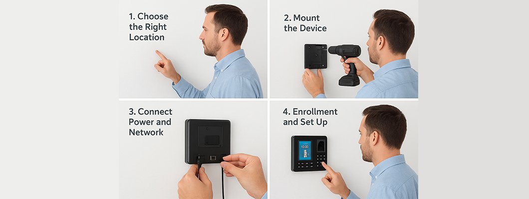 কীভাবে ডিজিটাল অ্যাটেন্ডেন্স ডিভাইস ইনস্টল করা হয়?