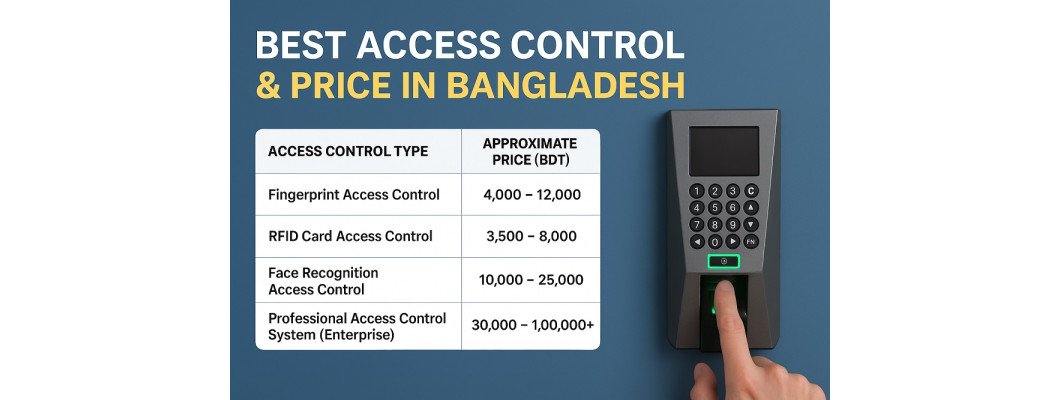 বাংলাদেশে সেরা অ্যাক্সেস কন্ট্রোল ও দাম