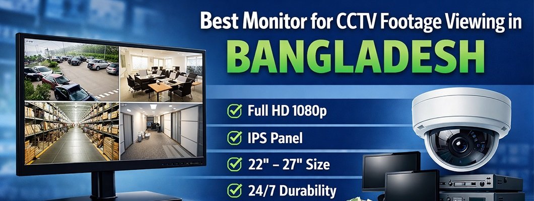 Best Monitor for CCTV Footage View in Bangladesh