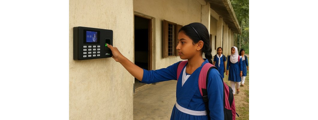 প্রত্যন্ত অঞ্চলে বিদ্যালয়ের জন্য স্মার্ট হাজিরা সিস্টেম: আধুনিক প্রযুক্তির বাস্তব প্রয়োগ