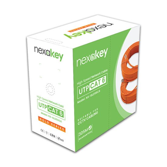 Nexakey Nx-gl56c6 305 Mtr Utp Network Cable