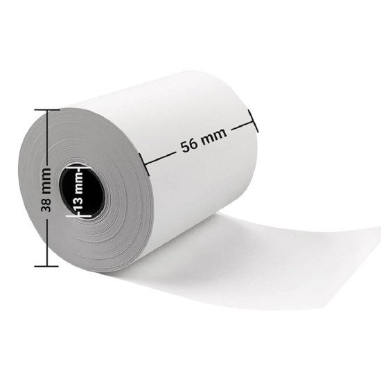 Invoice Roll 56mm x 38mm – Premium Thermal Paper for POS & Billing Machines
