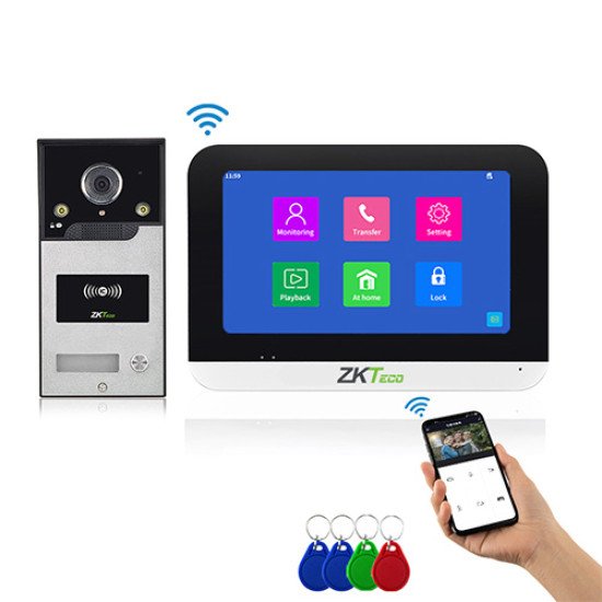 ZKTeco VK07-B51L IP Video Intercom Kit