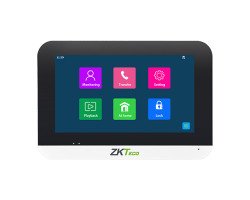 ZKTeco VT07-B50L is a smart 7-inch PoE indoor video monitor