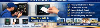Access Control Repair Service in Dhaka, Bangladesh
