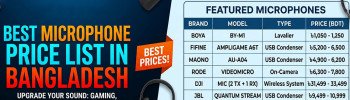 Best Microphone Price List in Bangladesh