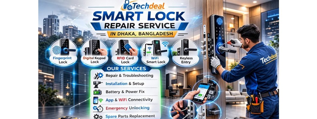 Smart Door Lock Repair Service in Dhaka, Bangladesh