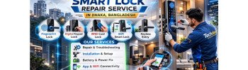 Smart Door Lock Repair Service in Dhaka, Bangladesh