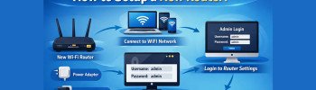নতুন রাউটার সেটআপ করার নিয়ম: সহজ ও সম্পূর্ণ গাইড