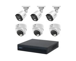 Dahua 6 unit CC Camera package Dahua 6 unit CC Camera package