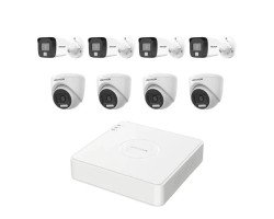 HIKVISION 8 unit 1080P night vision security cc camera Package