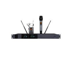 C-YARK C1002-A1 One Drag Two Wireless Microphone System