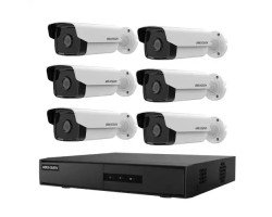Hikvision 6 Unit IP Camera Package