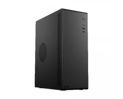 Value Top V100 Mid Tower Micro-ATX Black Desktop Casing with Standard PSU