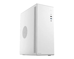 Value Top V100CW Mid Tower Micro-ATX White Desktop Casing with Standard PSU