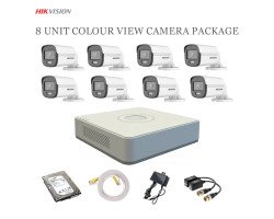 Hikvision 8 unit ColourVu camera package