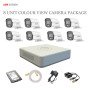 Hikvision 8 unit ColourVu camera package